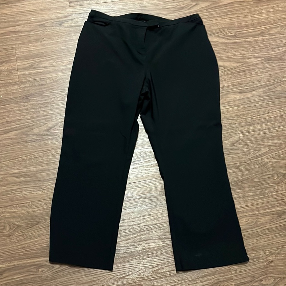 INC STRETCH 16W BLACK PANTS! BestFABRIC FOR WORK OR PLAY! EXCELLENT FOR TRAVEL!